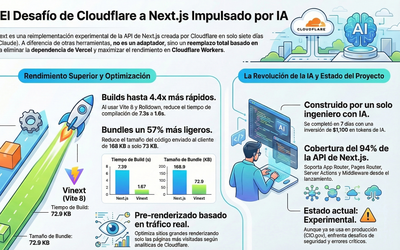 ¿El fin del "Lock-in"? 5 revelaciones del audaz experimento de Cloudflare para reconstruir Next.js con IA